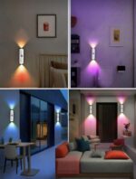 LED Wall Light With Remote Control, For Corridor, Bathroom, Bedroom, Kitchen, Cabinet, Stairs, Entrance, Bedside, Table, Closet, Home Decor, Living Room Decor ect